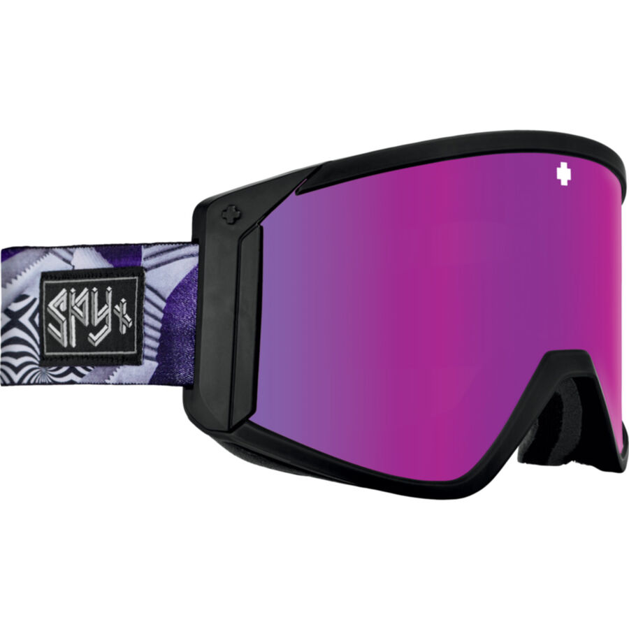 RAIDER, Gloss Black-ML Rose with Purple Mirror, hi-res